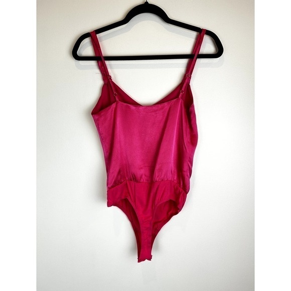 NWOT 4Si3nna Pink Syla Bodysuit and matching Skirt both XS - Picture 3 of 8